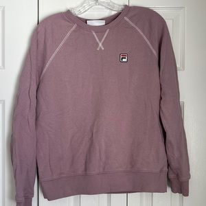 Fila pink/purple crewneck. Size S